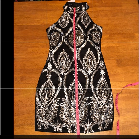 Sexy Black Bodycon Dress - Picture 6 of 8